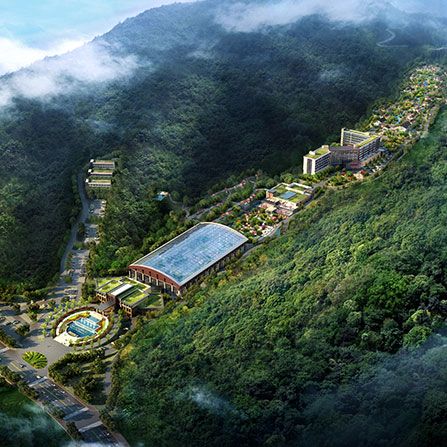 度假區(qū)標識設(shè)計